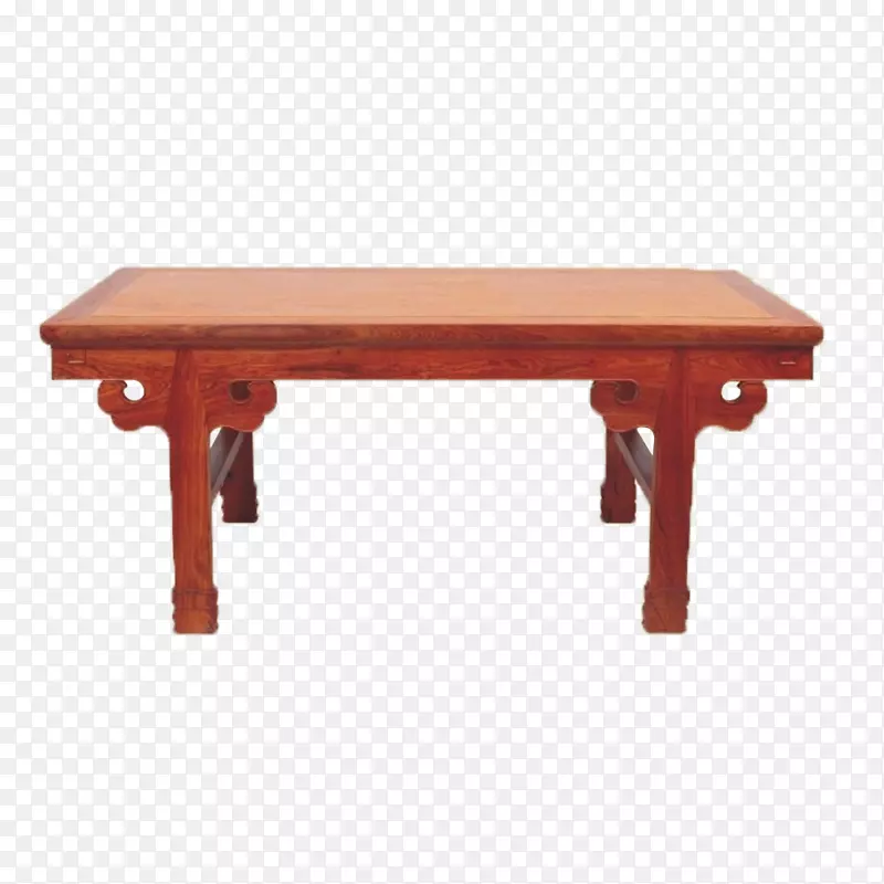 红木桌免抠素材