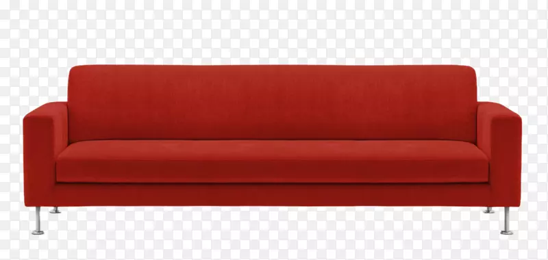 超长红色沙发