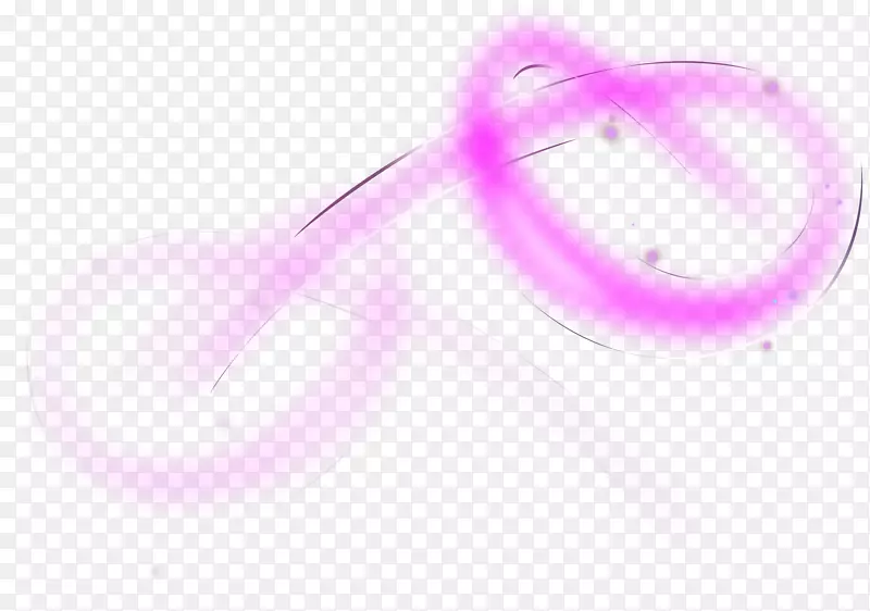 粉色立体交叉绕圈矢量