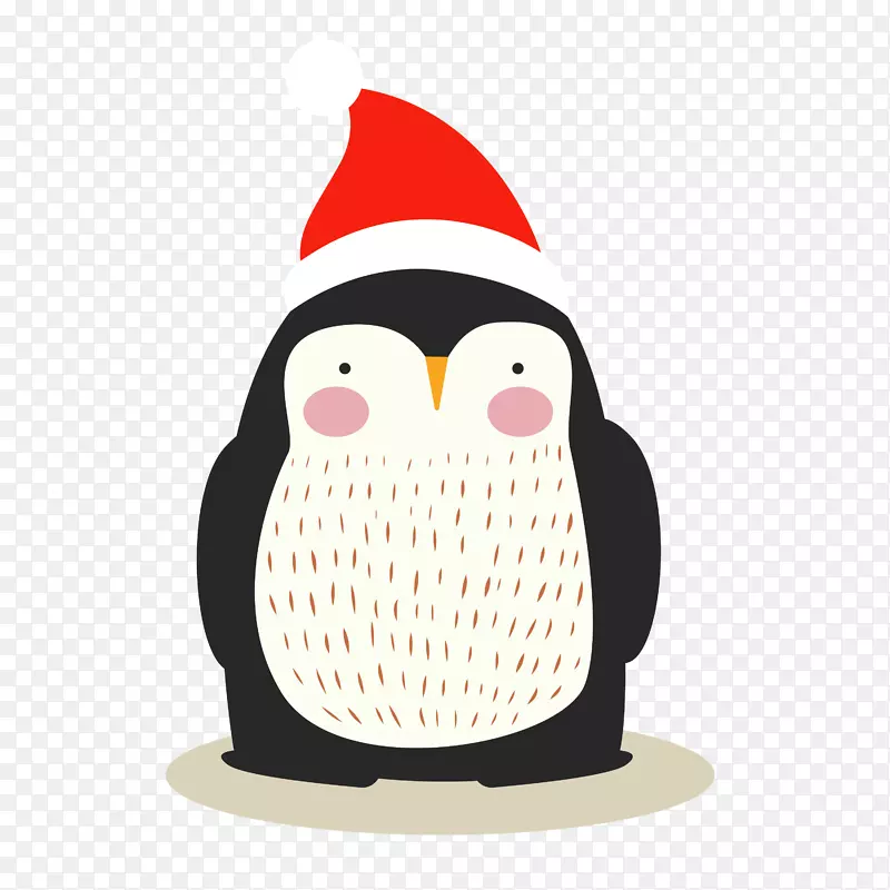 冬季小企鹅设计素材