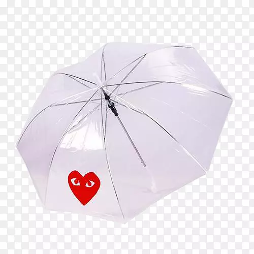 心形图案雨伞