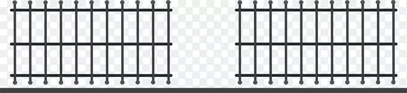 创意黑色栅栏