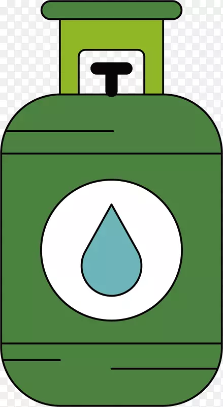 简约煤气罐设计图标