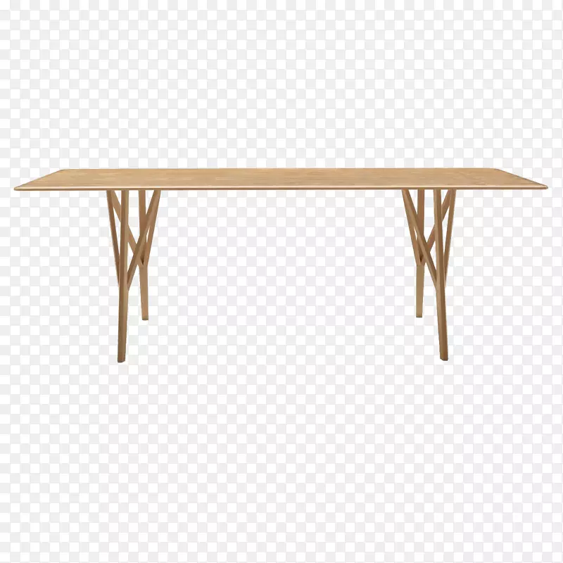 木质薄薄的桌子实物