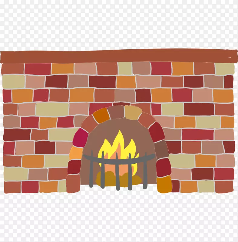 砖砌火炉手绘简图