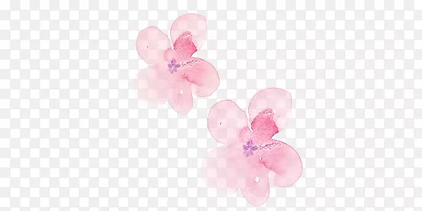 小清新粉色花朵