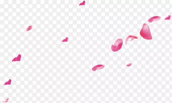 粉色浪漫漂浮花瓣