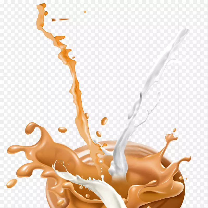 奶茶店宣传单原味牛奶