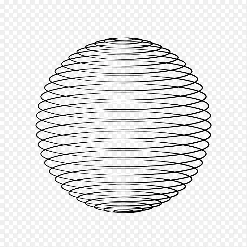 立体线状球形素材图案