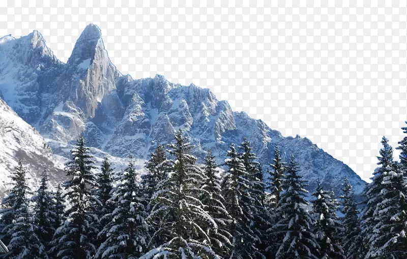 著名阿尔卑斯山风景图