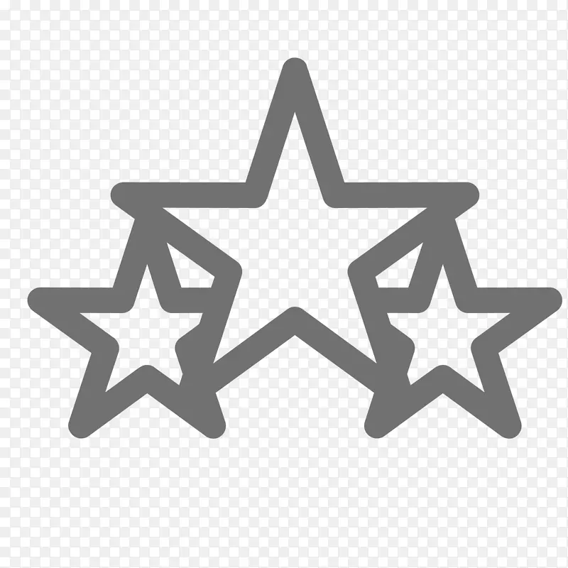 三个五角星iconPNG图片素材下载_图片编号7371896-PNG素材网
