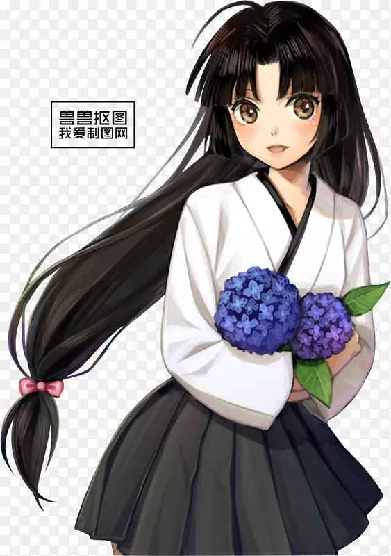 手绘动漫萌少女PNG图片素材下载_图片编号7372288-PNG素材网