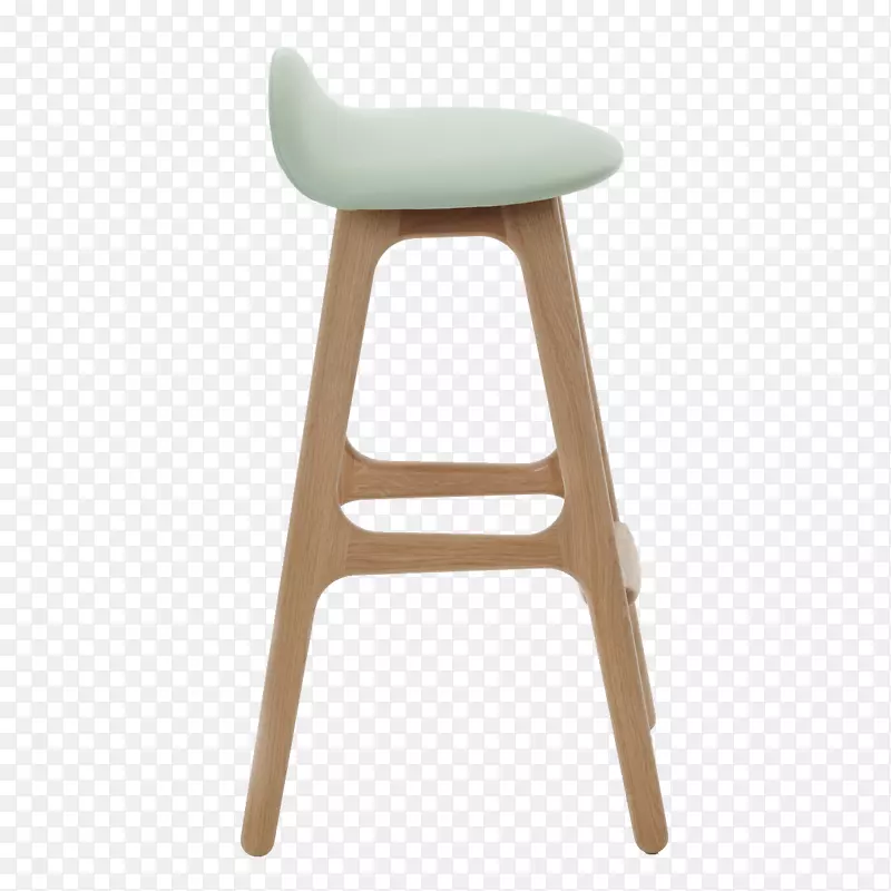 白色的木质简约椅子