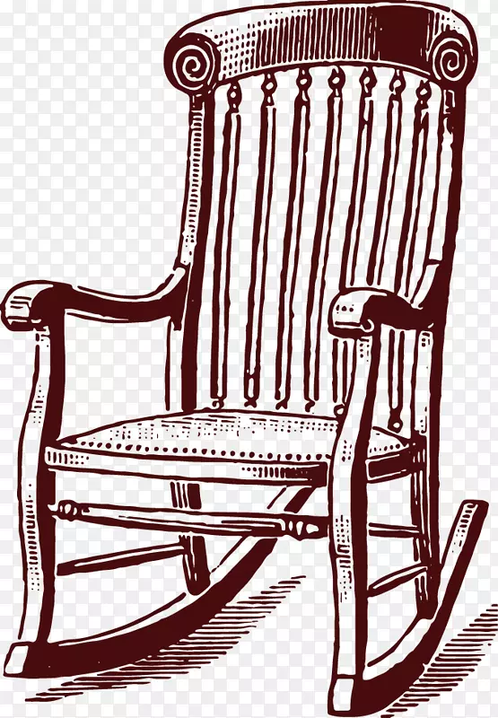 素描明清朝代椅子