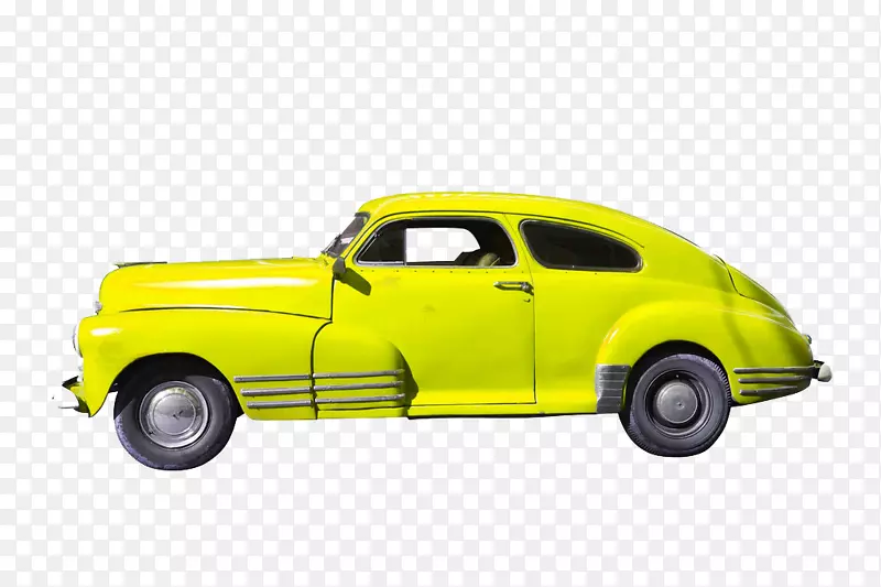 黄色的小车