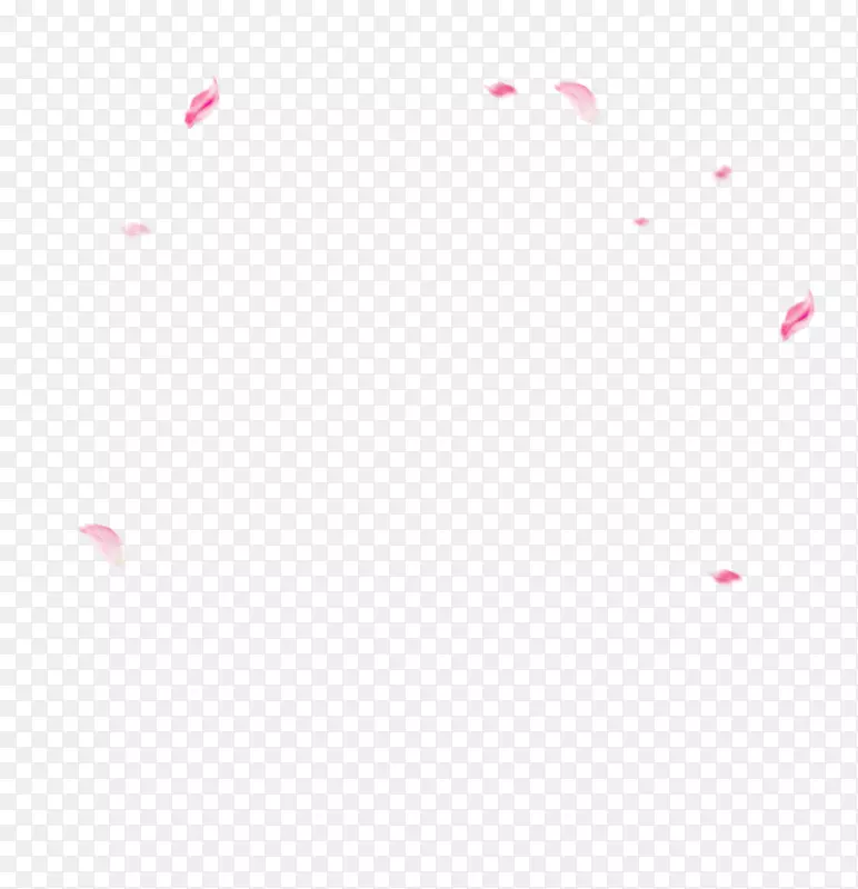 清新花瓣漂浮装饰PNG