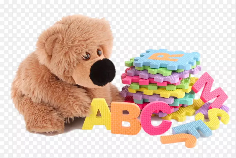 创意玩具小熊玩拼板