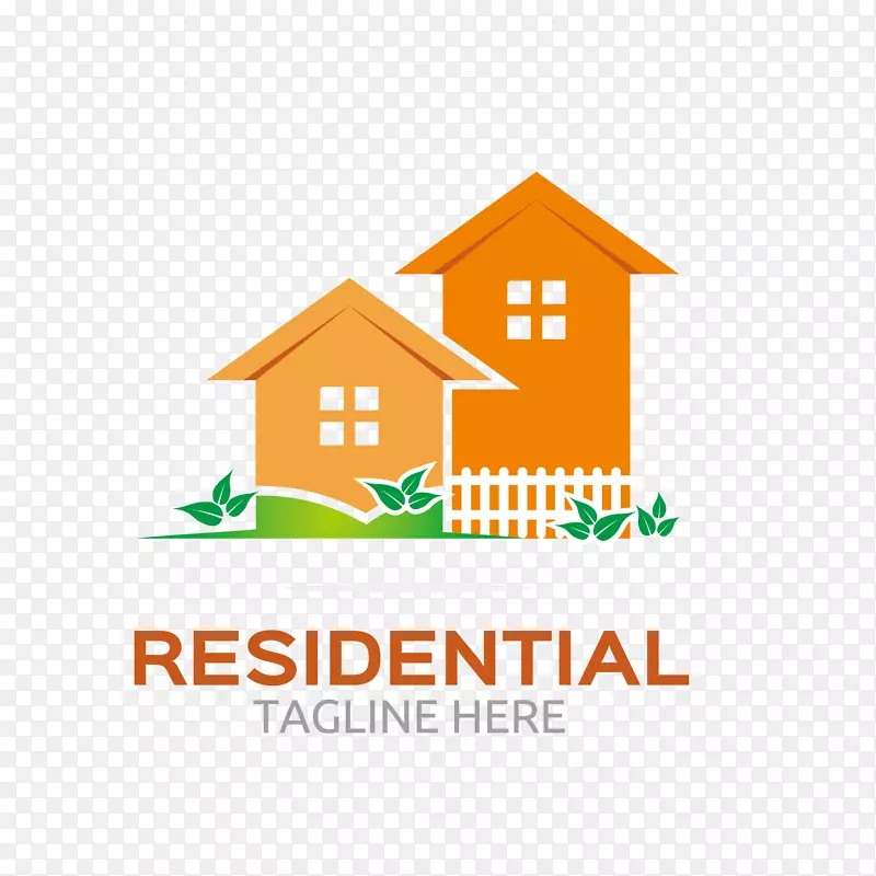 橙色房屋特别logo