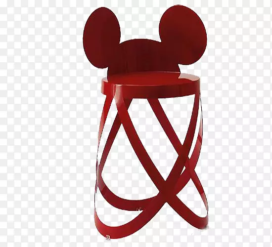 红色米老鼠椅子