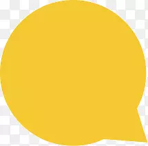 黄色对话框