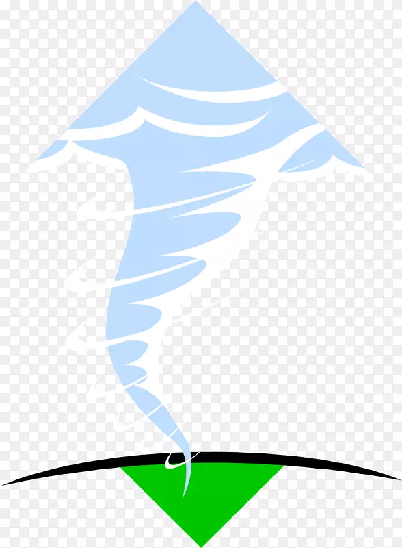 龙卷风天气图标矢量图
