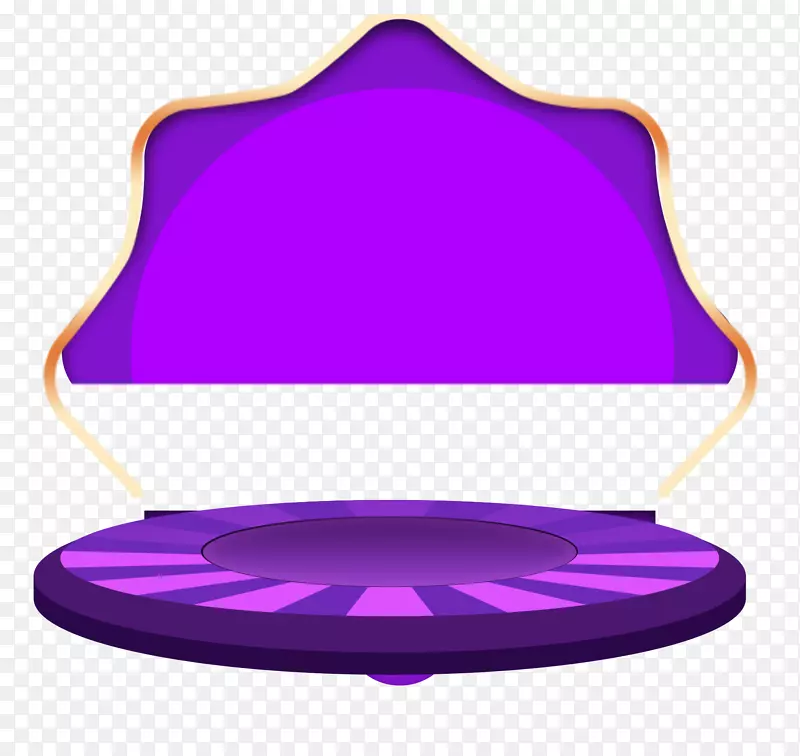 紫色双十一banner