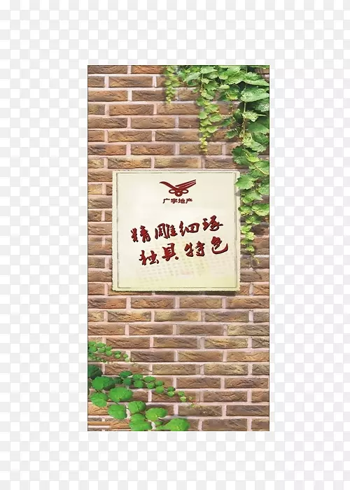 爬墙的植物