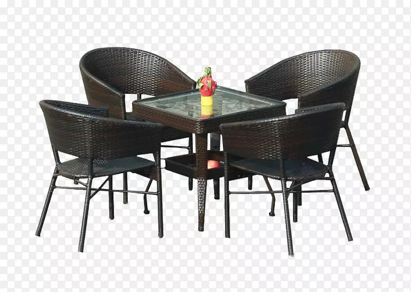 咖啡馆室外桌椅免抠PNG