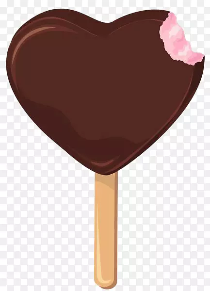 心型草莓冰淇淋