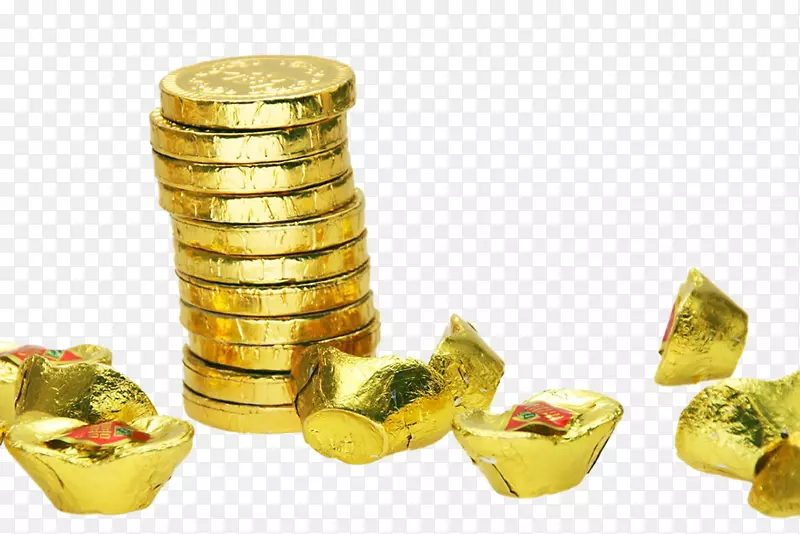 金币和金元宝高清图片