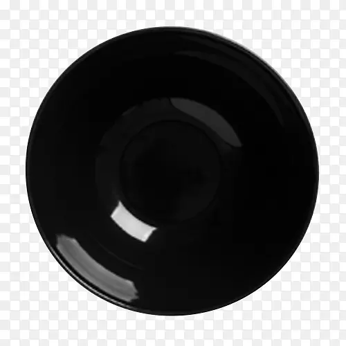 黑色质感装饰盘子设计图