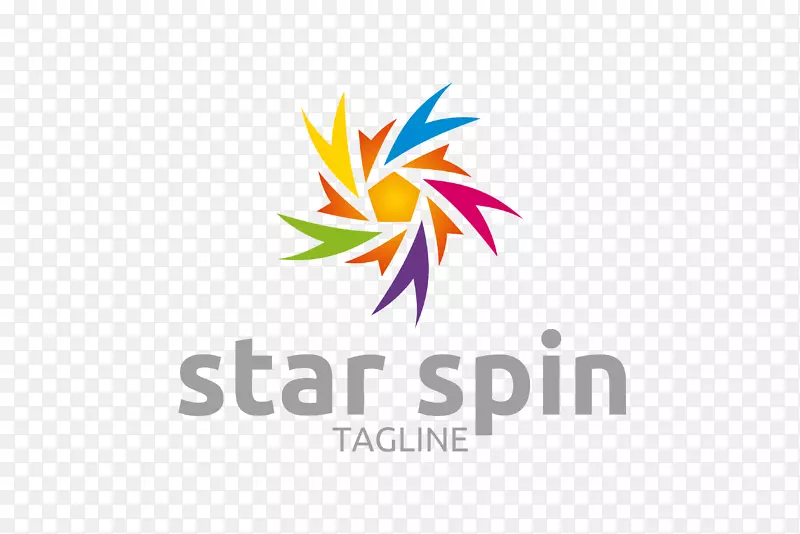 渐变的星星logo