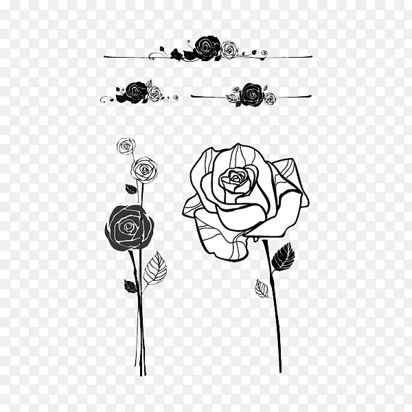 白玫瑰插花
