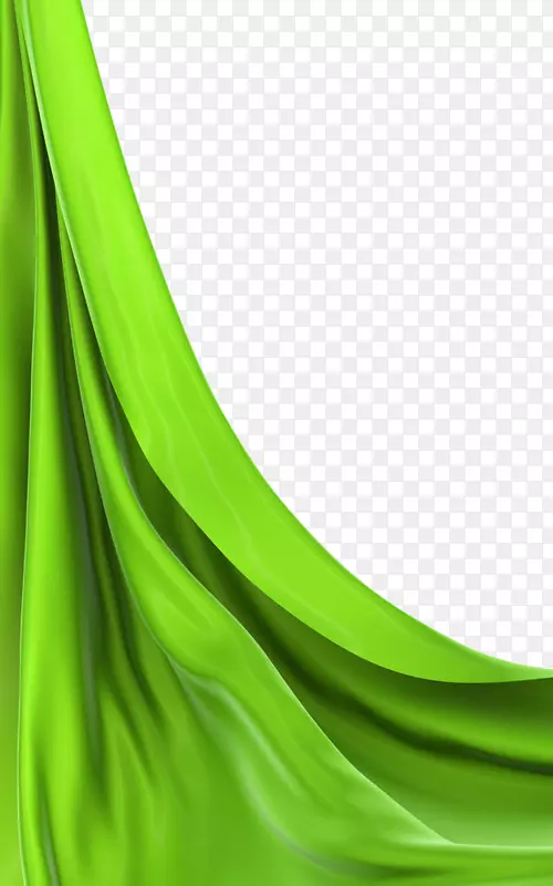 绿色丝绸风布