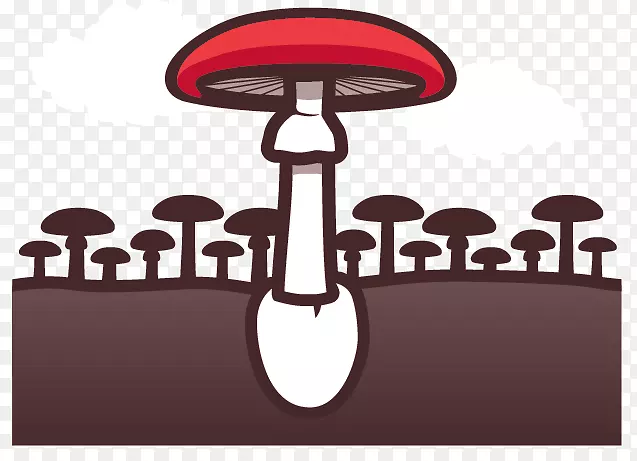 矢量图大蘑菇