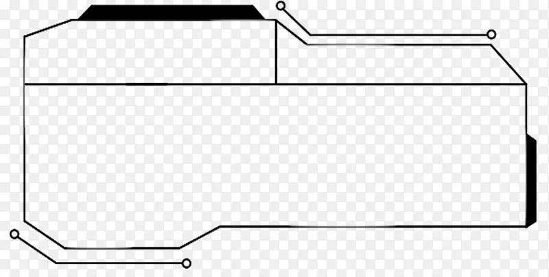 免扣图科技感的边框