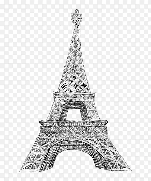 巴黎铁塔效果图