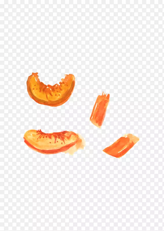 水彩橘子