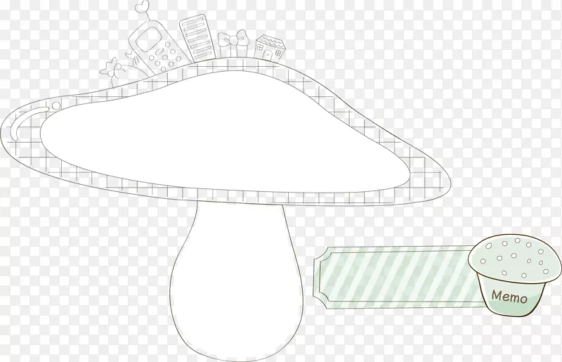 蘑菇创意边框