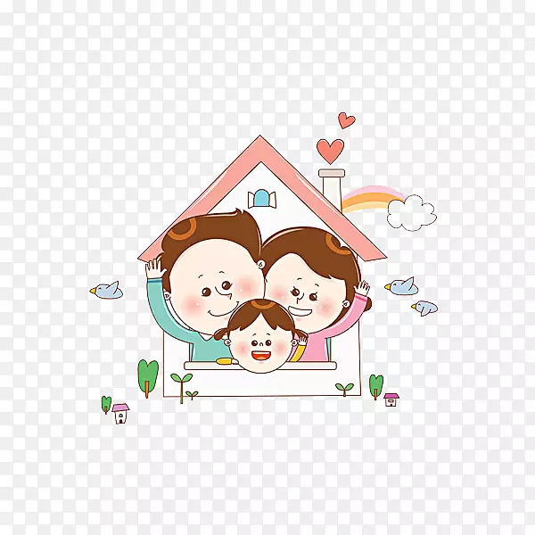温馨的一家PNG图片素材下载_图片编号7424548-PNG素材网