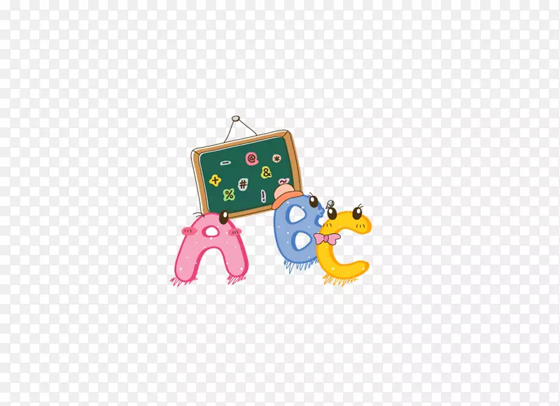 卡通风格字体ABCPNG图片素材下载_图片编号7427146-PNG素材网