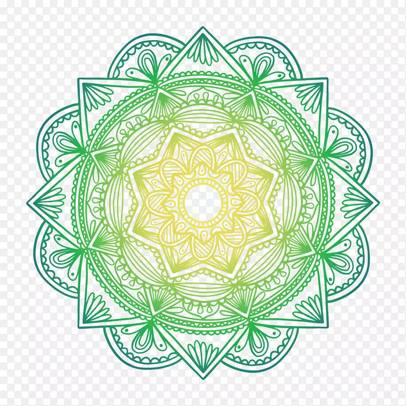 手绘花纹装饰图案