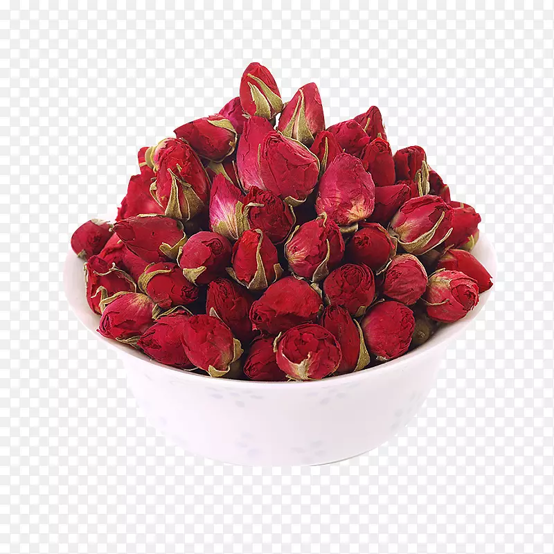 一碗法兰西玫瑰花苞图片素材