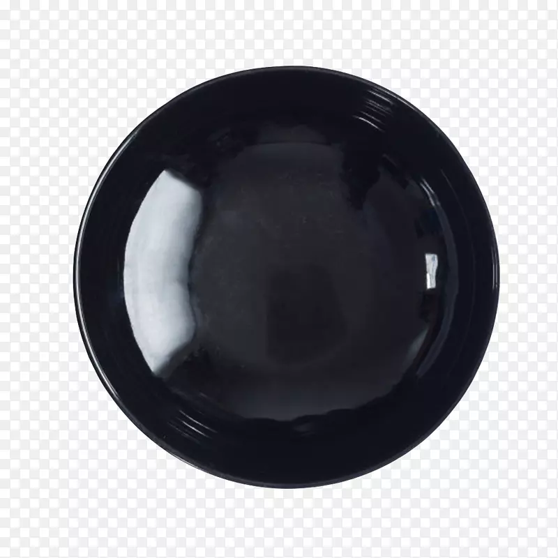 纯黑色餐具陶瓷制品碟子PNG图片素材下载_图片编号7434839-PNG素材网