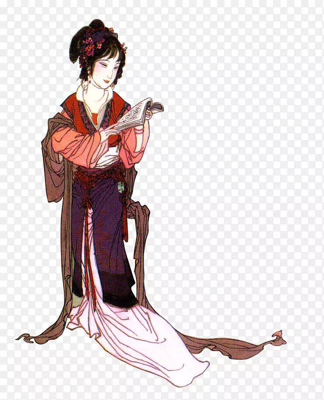 四大美女图PNG图片素材下载_图片编号7434300-PNG素材网