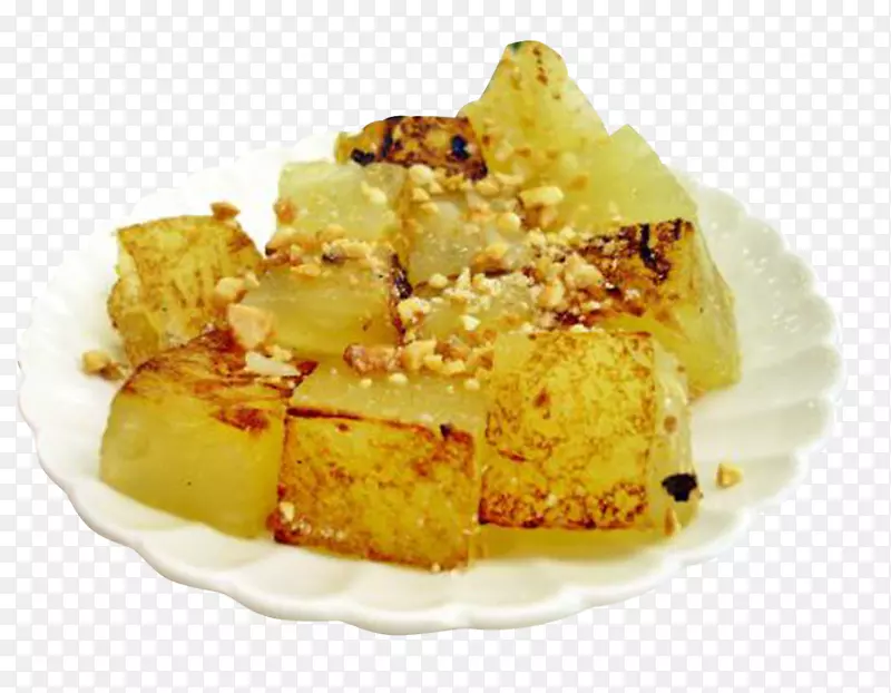 香软的广式香煎马蹄糕