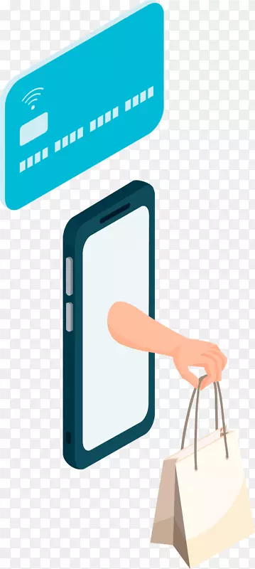 卡通在线支付立体插画PNG图片素材下载_图片编号7435826-PNG素材网