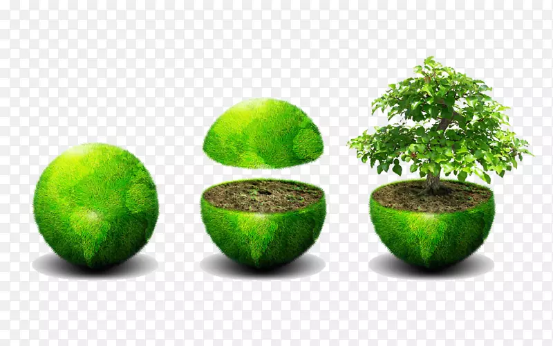 创意地球变形设计素材