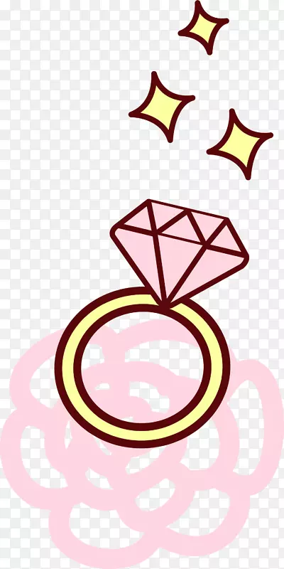 粉色钻石设计素材