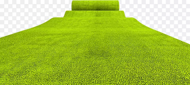 绿色的毛毯
